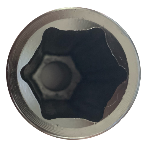1 collas Dr. dziļa triecienatslēga (L = 160 mm)