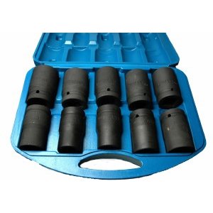 1 collas triecienuzgriežņu atslēgu komplekts, 10 gab. (21–41 mm)