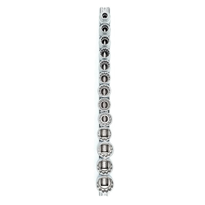 1/2" uzgriežņu atslēgu komplekts, 13 gab., SPLINE