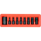 1/2" Dr. Bit triecienuzgaļu komplekts (TORX) 9 gab.