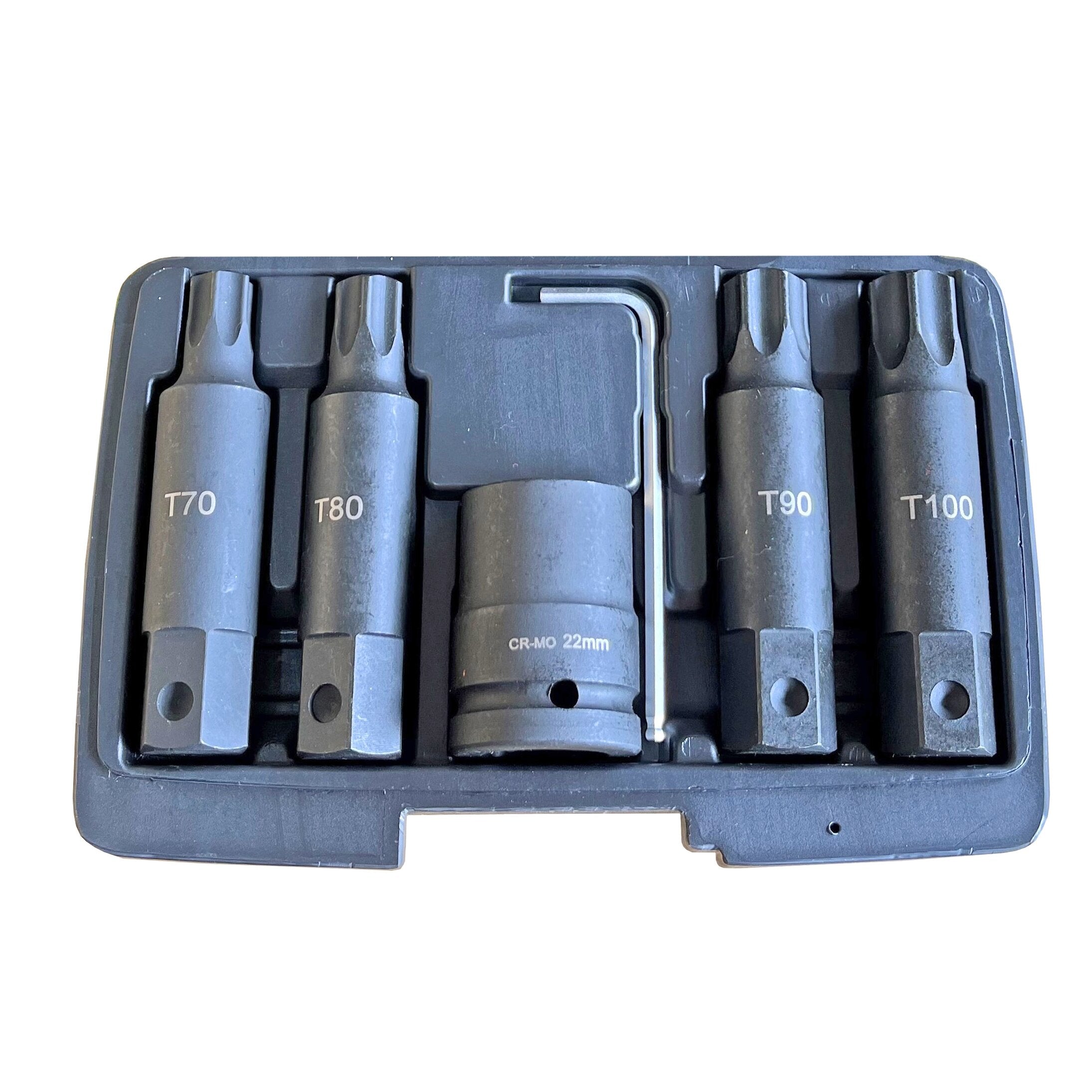 3/4" Dr. Bit triecienuzgaļu komplekts (TORX) 6 gab.
