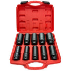 3/4" dziļo triecienuzmavu komplekts 10 gab. (19-41 mm)