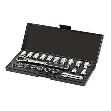 3/8" uzgriežņu atslēgu komplekts, 21 gab.