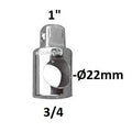 3 virzienu adapteris 3/4" - 1"
