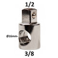 Dr. 3-ceļu adapteris 3/8" - 1/2"