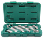 1/4" + 3/8" Dr. Adapteris un piederumu komplekts 16 gab.