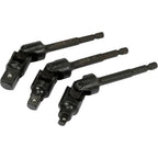 1/4" + 3/8" + 1/2" Dr. Urbja uzmavu grozāmo adapteru komplekts, 3 gab.