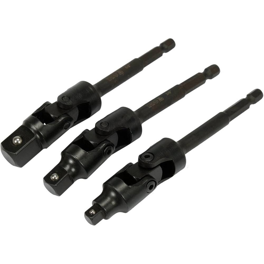 1/4" + 3/8" + 1/2" Dr. Urbja uzmavu grozāmo adapteru komplekts, 3 gab.