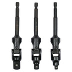 1/4" + 3/8" + 1/2" Dr. Urbja uzmavu grozāmo adapteru komplekts, 3 gab.