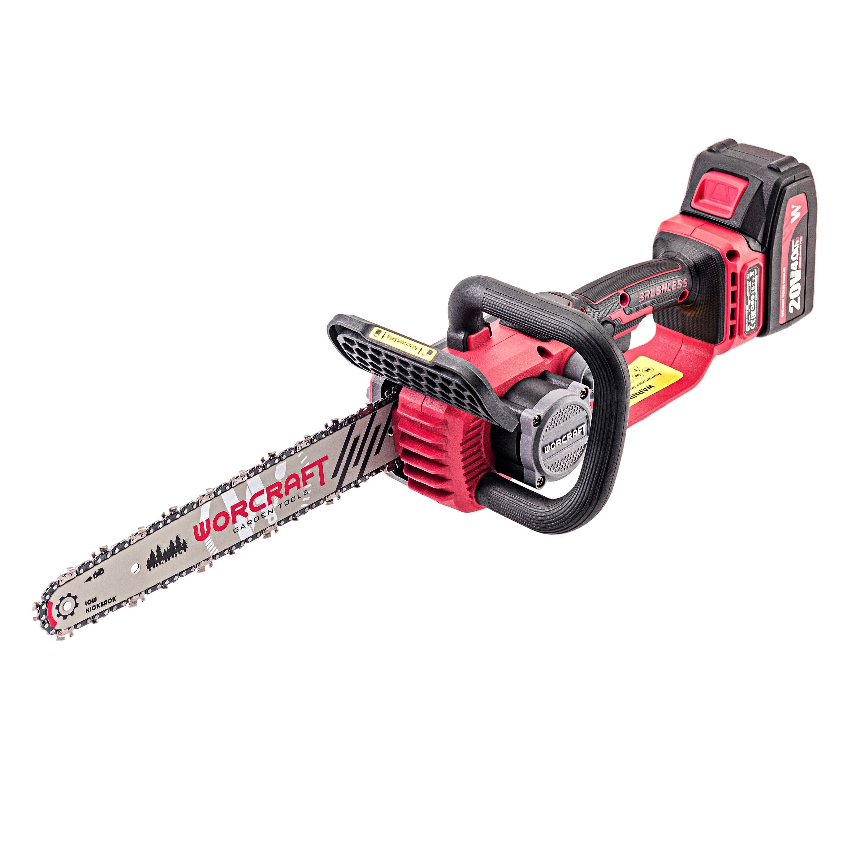 Li-ion bezvadu motorzāģis WORCRAFT 20V