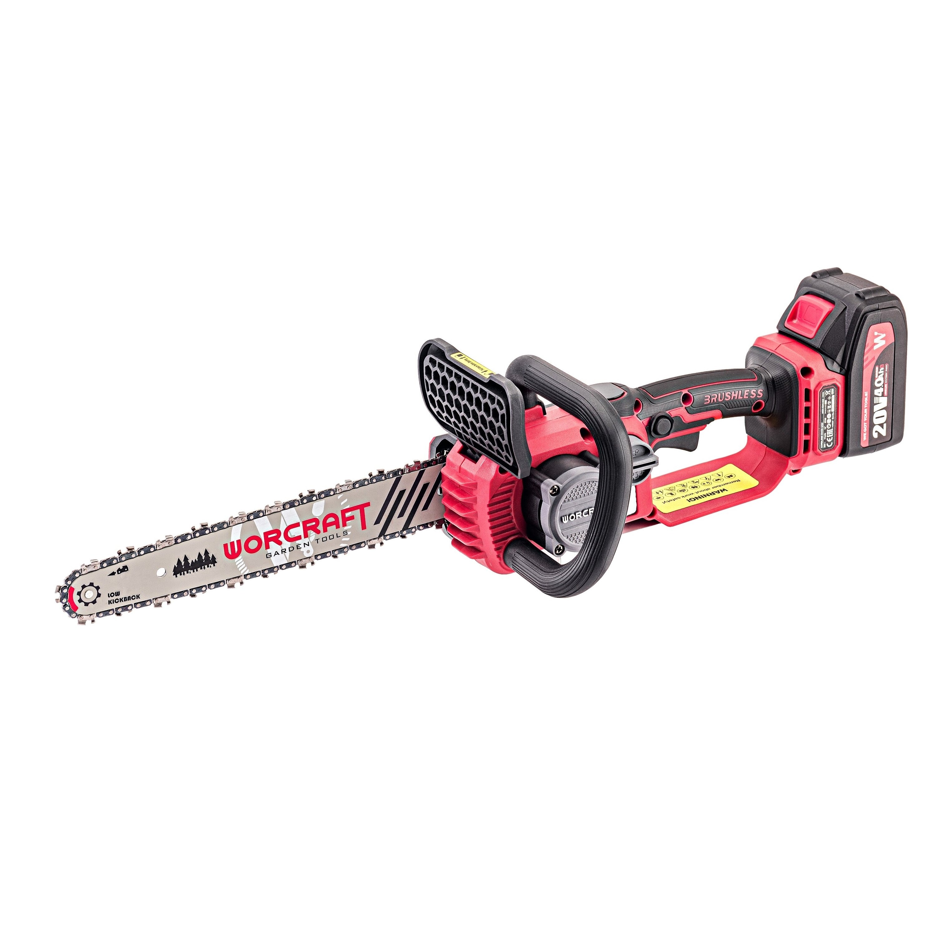 Li-ion bezvadu motorzāģis WORCRAFT 20V