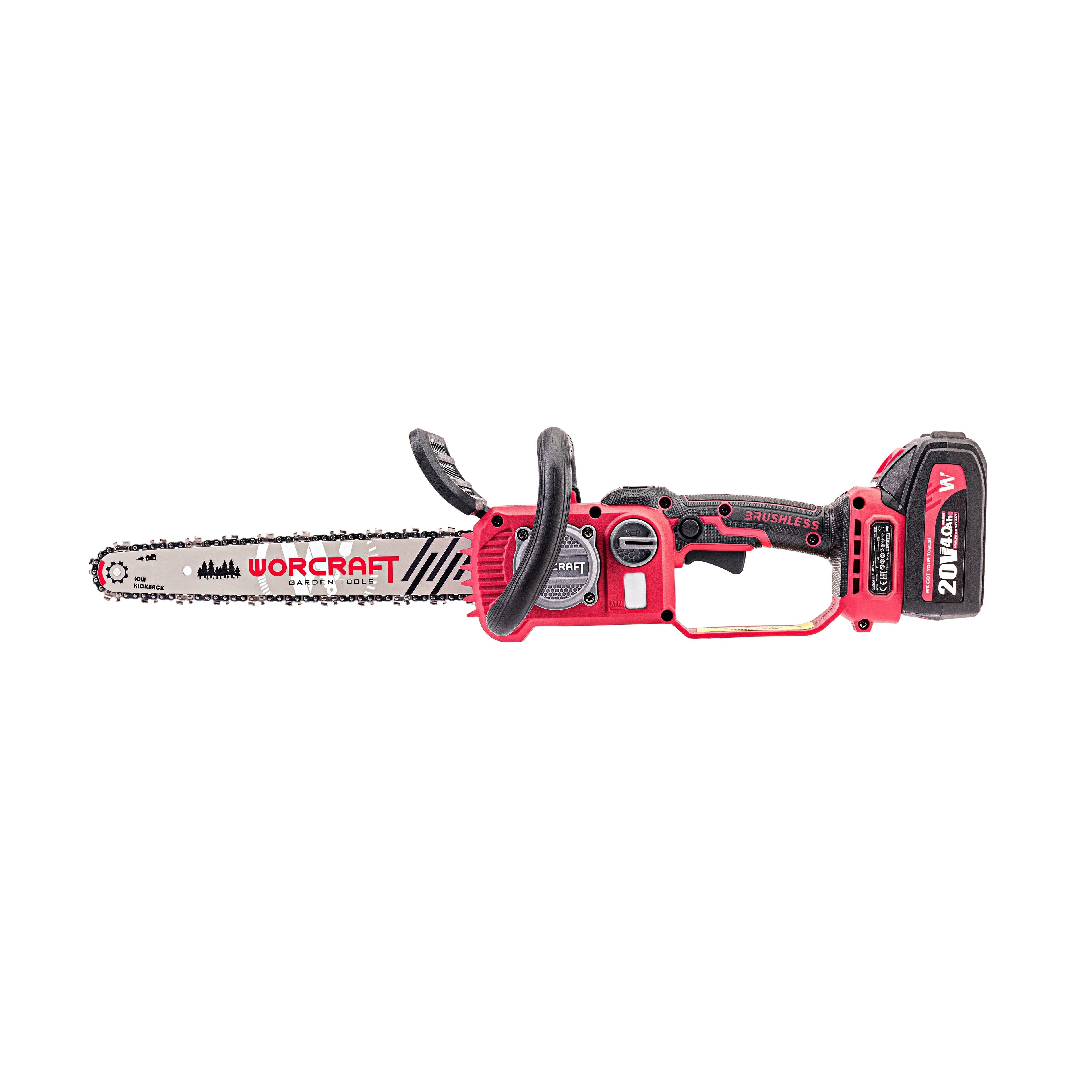 Li-ion bezvadu motorzāģis WORCRAFT 20V