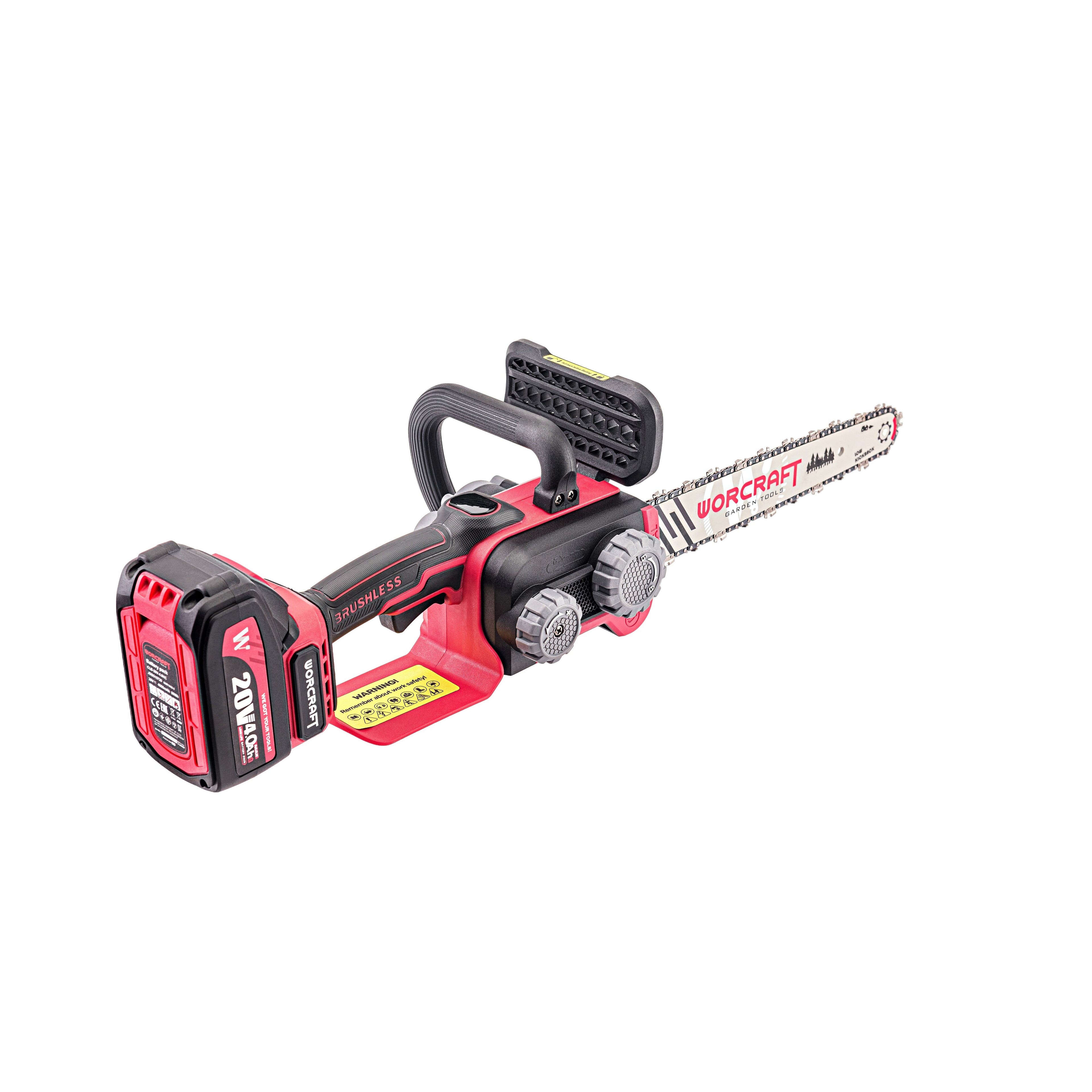 Li-ion bezvadu motorzāģis WORCRAFT 20V