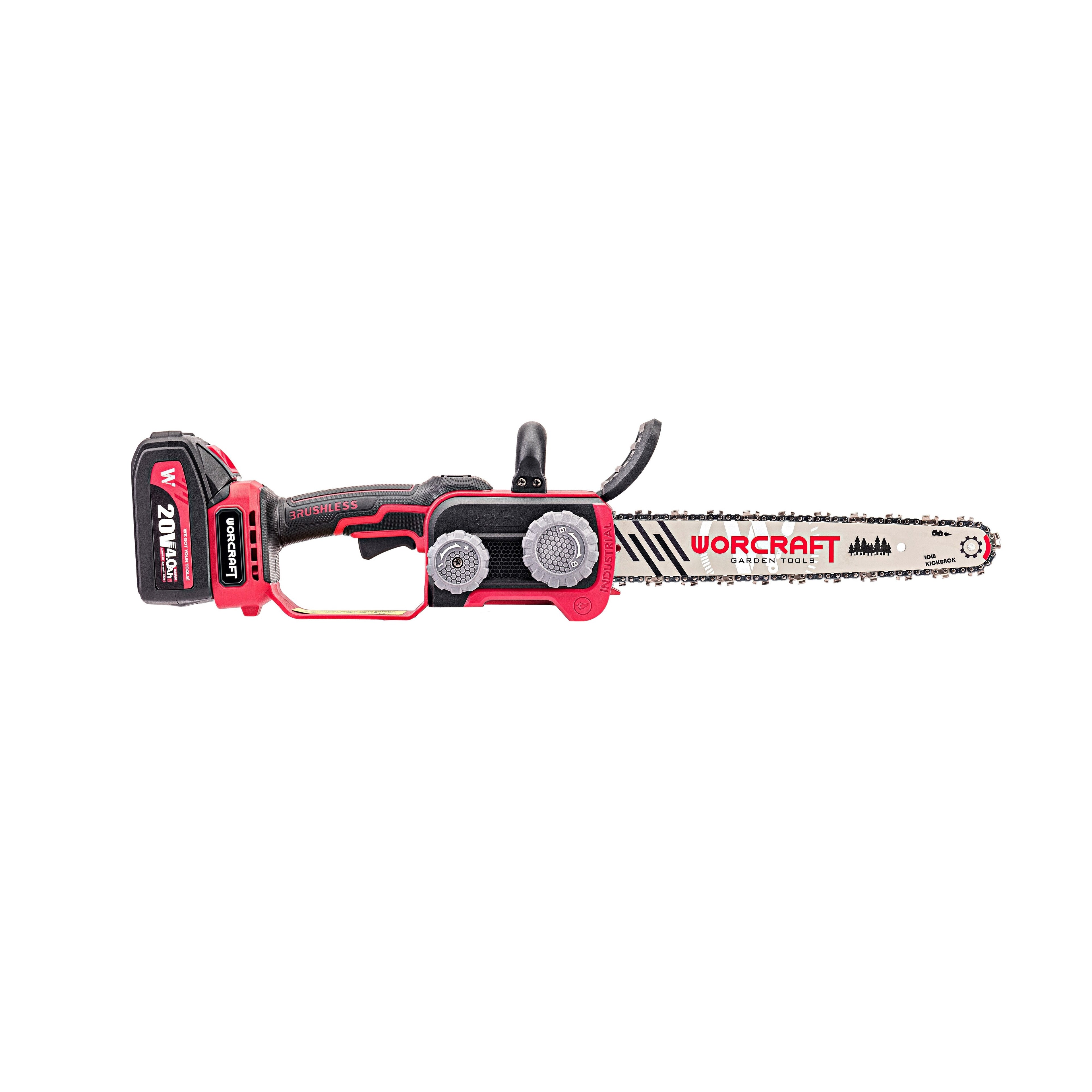 Li-ion bezvadu motorzāģis WORCRAFT 20V