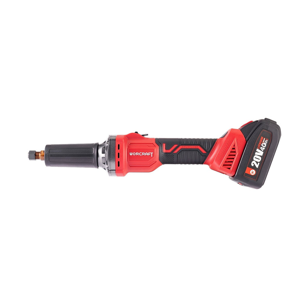 6 mm litija jonu bezvadu mini leņķslīpmašīna WORCRAFT 20 V