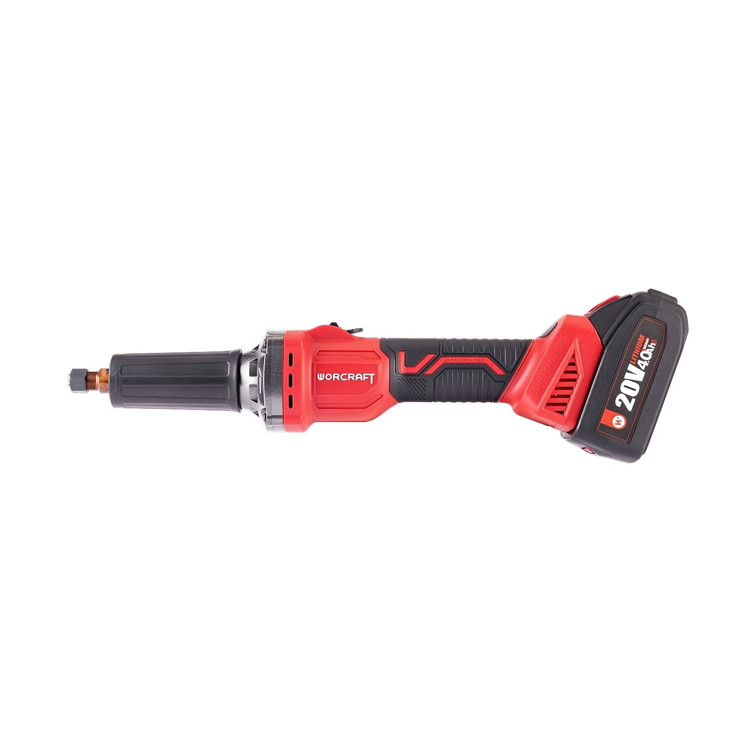 6 mm litija jonu bezvadu mini leņķslīpmašīna WORCRAFT 20 V