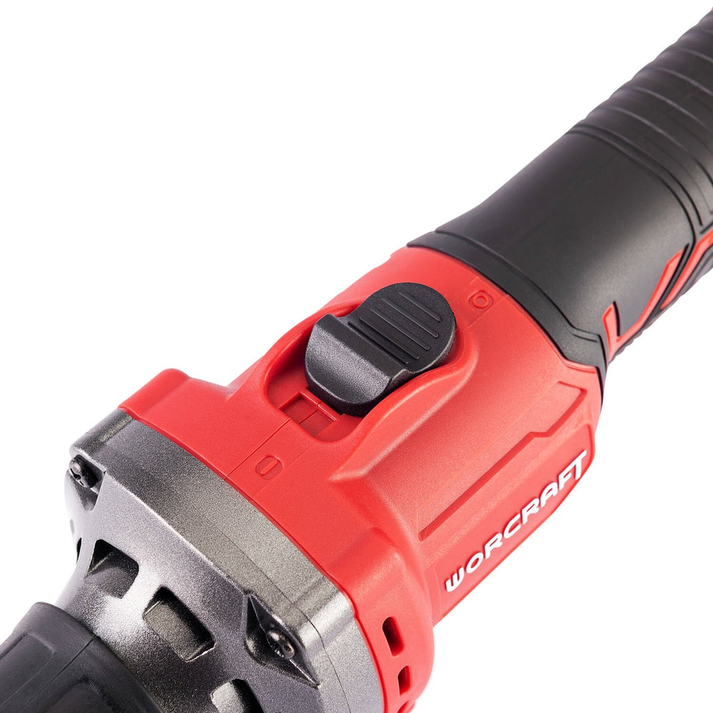 6 mm litija jonu bezvadu mini leņķslīpmašīna WORCRAFT 20 V