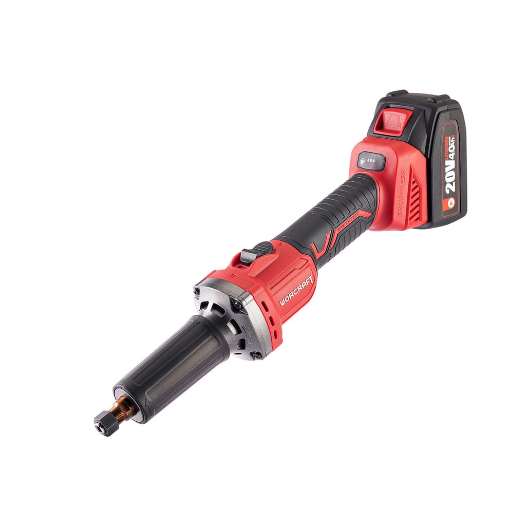 6 mm litija jonu bezvadu mini leņķslīpmašīna WORCRAFT 20 V