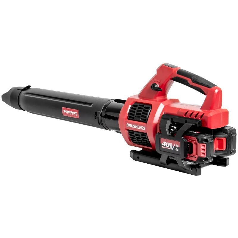 Li-ion bezvadu lapu pūtējs WORCRAFT 40V (20V+20V)
