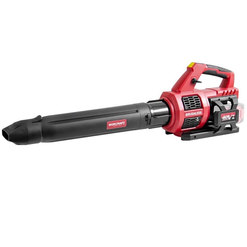 Li-ion bezvadu lapu pūtējs WORCRAFT 40V (20V+20V)