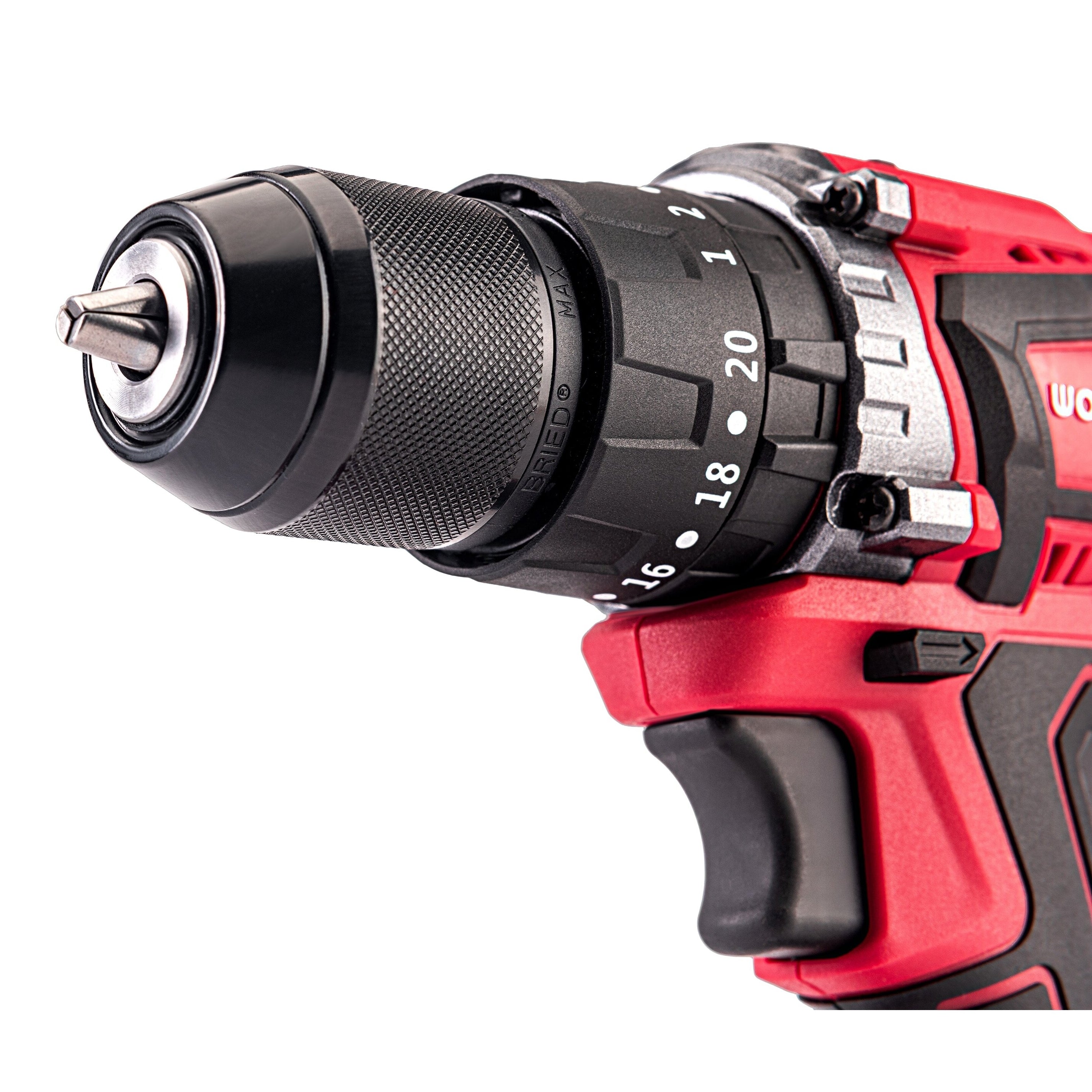 Li-ion akumulatora urbjmašīna WORCRAFT 20 V, 2x2,0 Ah (BMC)