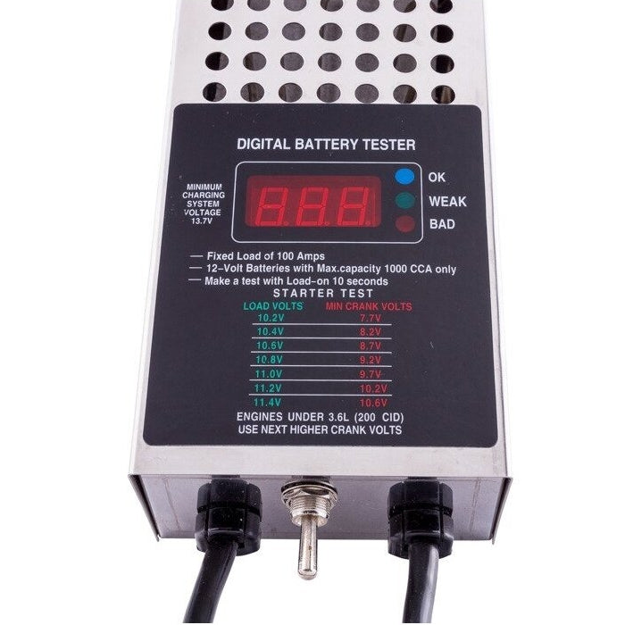 Digitālais akumulatora slodzes testeris 12V
