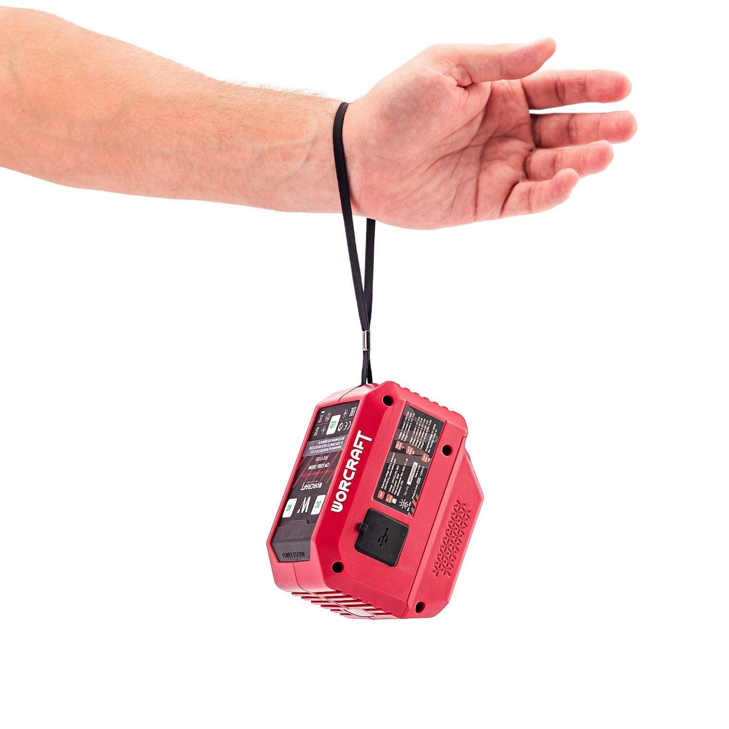 WORCRAFT 20 V USB + 220 V akumulatora invertors
