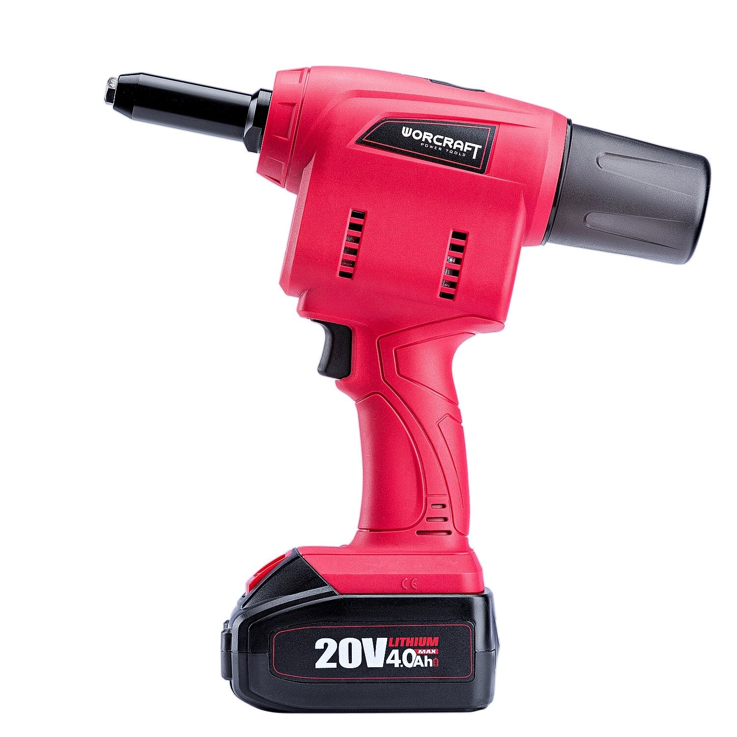 WORCRAFT 20 V bezvadu kniedēšanas rīks