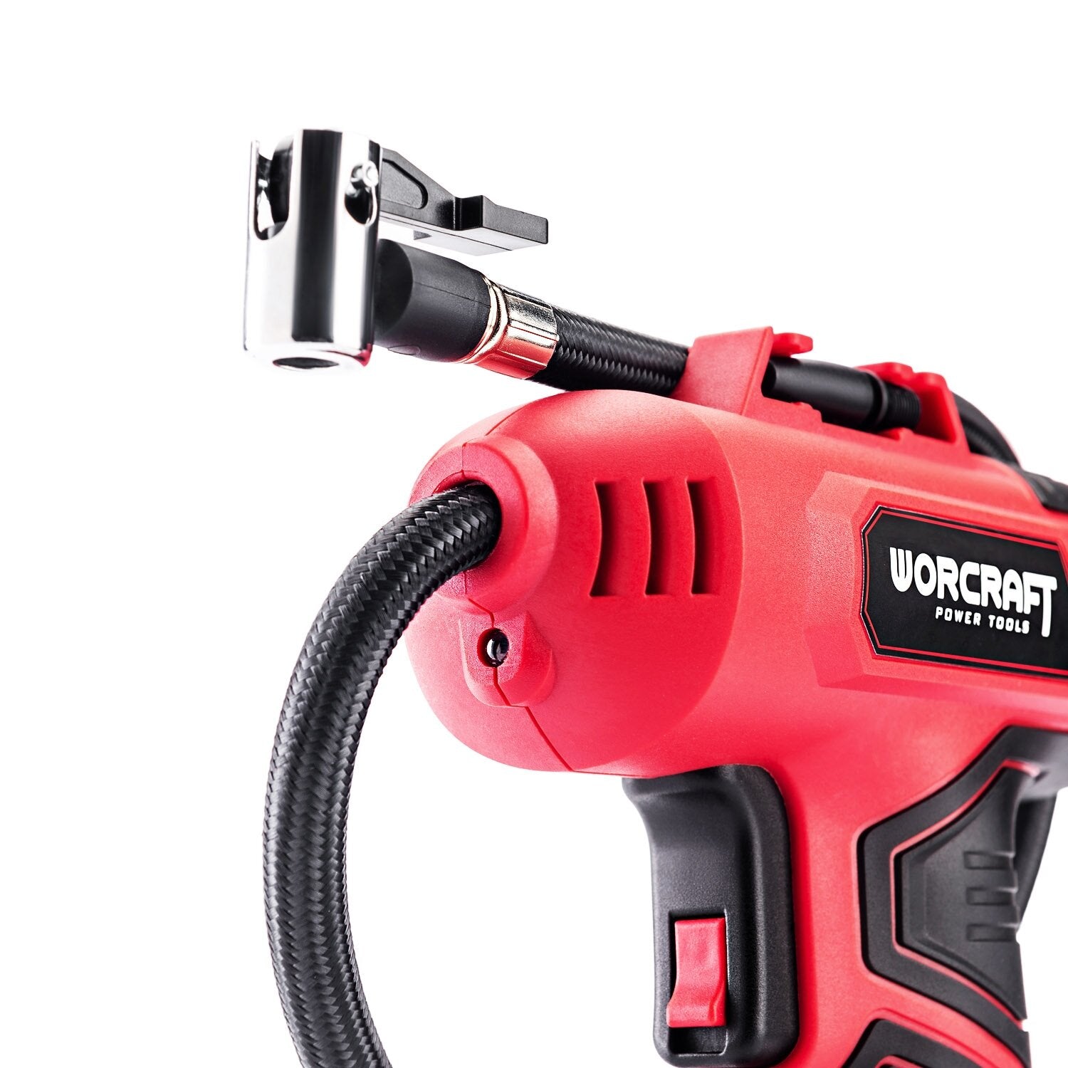 Li-ion bezvadu gaisa sūknis / kompresors WORCRAFT 20V
