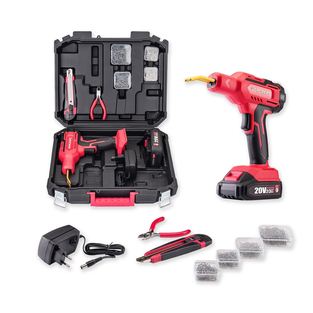 Li-ion bezvadu plastmasas metināšanas aparāts WORCRAFT 20V BMC