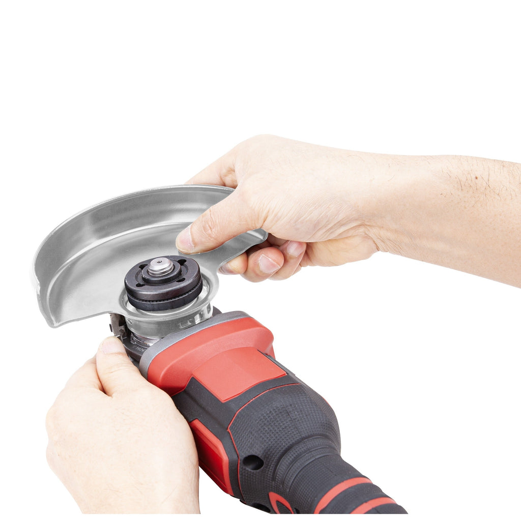 Li-ion bezvadu bezsuku leņķa slīpmašīna 125 mm WORCRAFT 20 V (BMC)