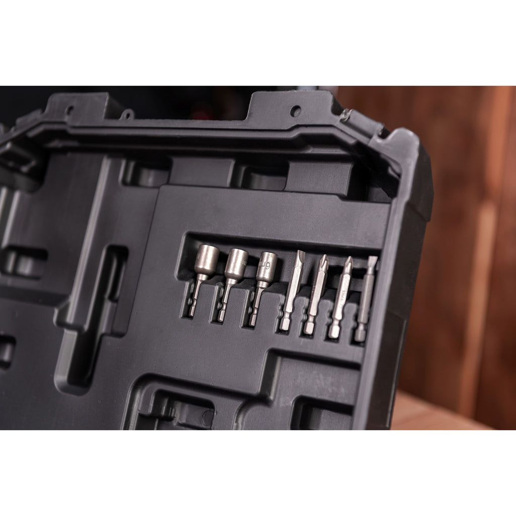 Li-ion bezsuku bezvadu triecienatslēga 1/4'' HEX WORCRAFT 20V (BMC) 2,0 Ah