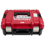 Li-ion bezvadu skrūvgriezis/urbjmašīna WORCRAFT 20 V (XCUBE kastē)