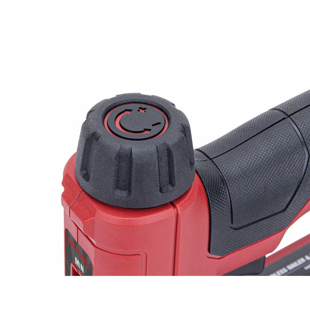 Li-ion bezvadu naglu un skavu pistole WORCRAFT 20 V, 2,0 Ah