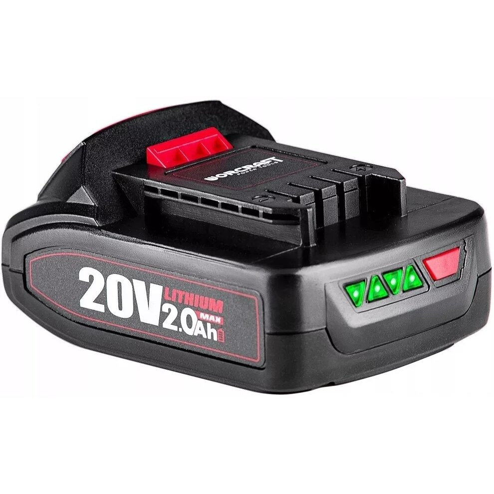 Akumulators akumulatora instrumentiem WORCRAFT 20V 2.0Ah LI-ION