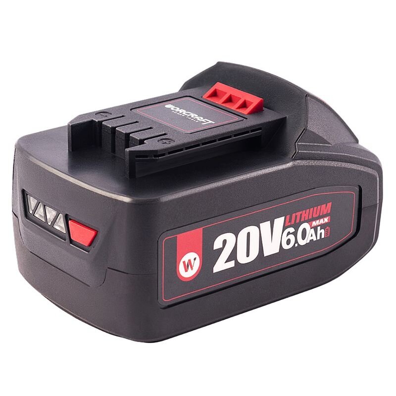 Akumulators akumulatora instrumentiem WORCRAFT 20V 6.0Ah LI-ION