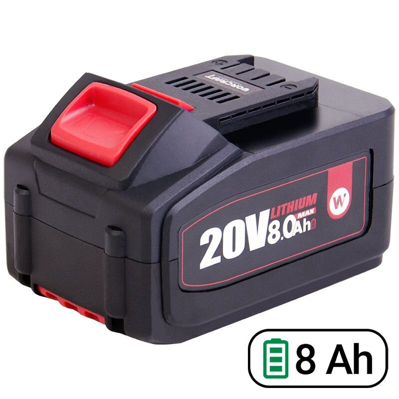 Akumulators akumulatora instrumentiem WORCRAFT 20V 8.0Ah LI-ION