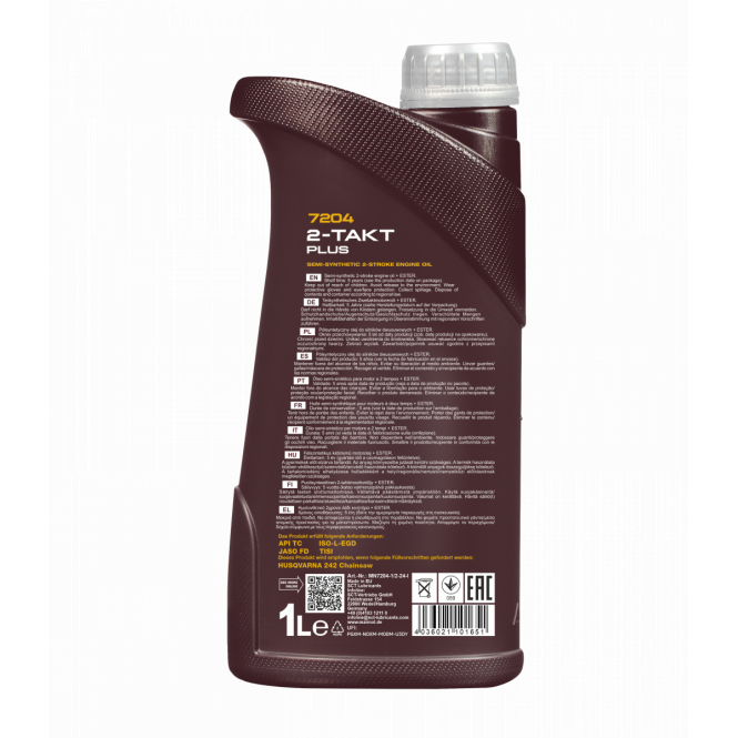 MANNOL divtaktu eļļa PLUS 1l