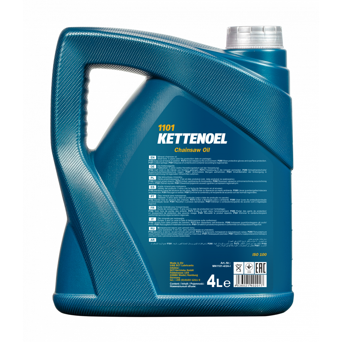 Motorzāģa eļļa MANNOL Kettenoel 4l
