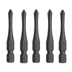 1/4 collas (6,3 mm) Dr. POZIDRIV trieciena uzgalis, 5 gab.