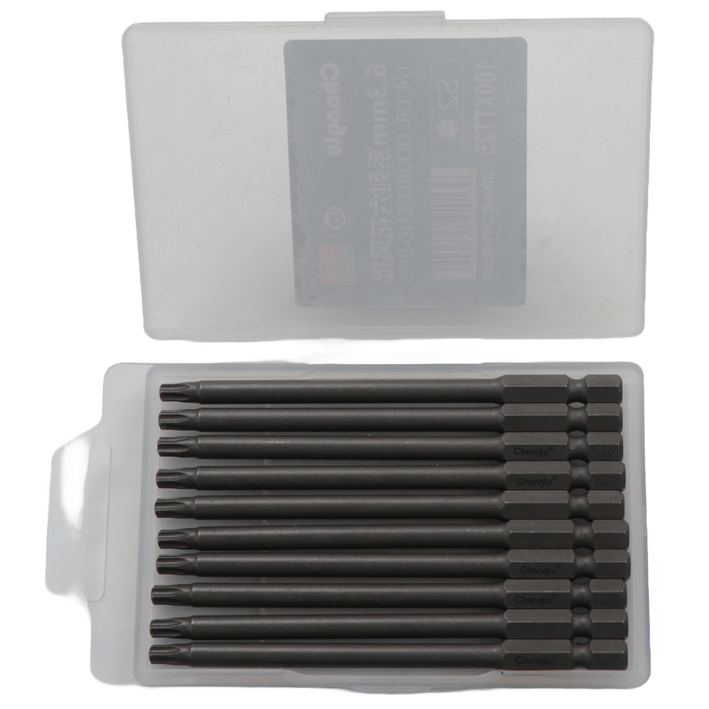 1/4 collas (6,3 mm) Dr TORX-S trieciena uzgalis, 10 gab.
