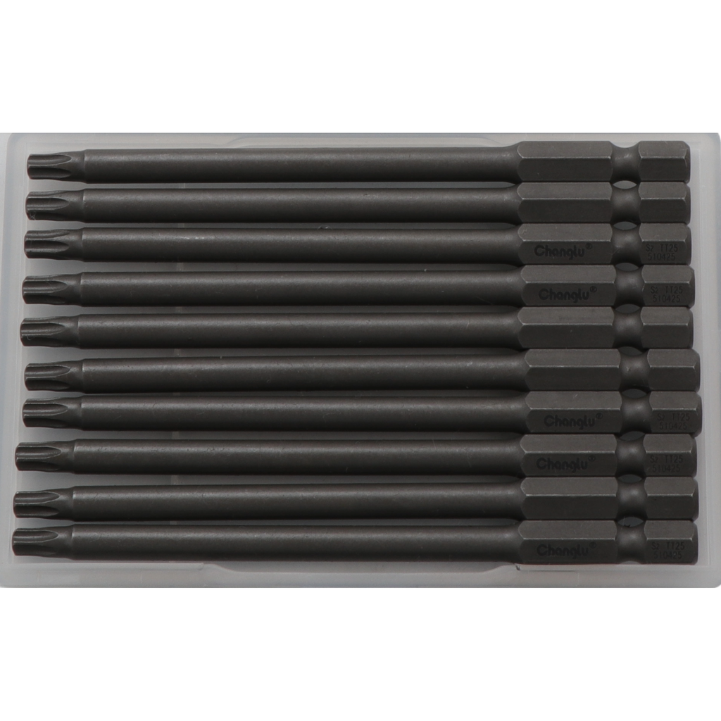 1/4 collas (6,3 mm) Dr TORX-S trieciena uzgalis, 10 gab.