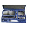 Skrūvgriežu uzgaļu komplekts, 40 gab., TORX, HEX, SPLINE
