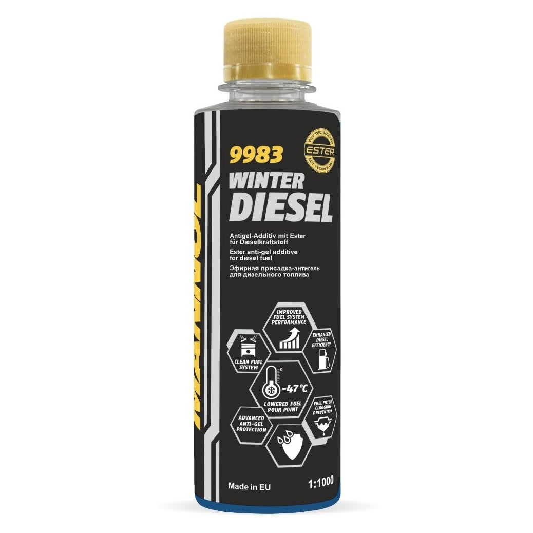 Ziemas dīzeļdegvielas piedeva 250 ml MANNOL