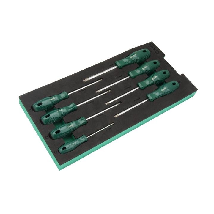 Paplāte. Skrūvgriežu komplekts 8 gab. (Torx)