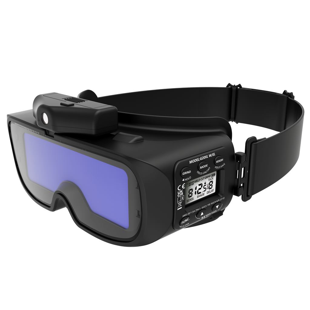 Metināšanas aizsargbrilles ar automātiski aptumšojošu filtru G20XL W/EL