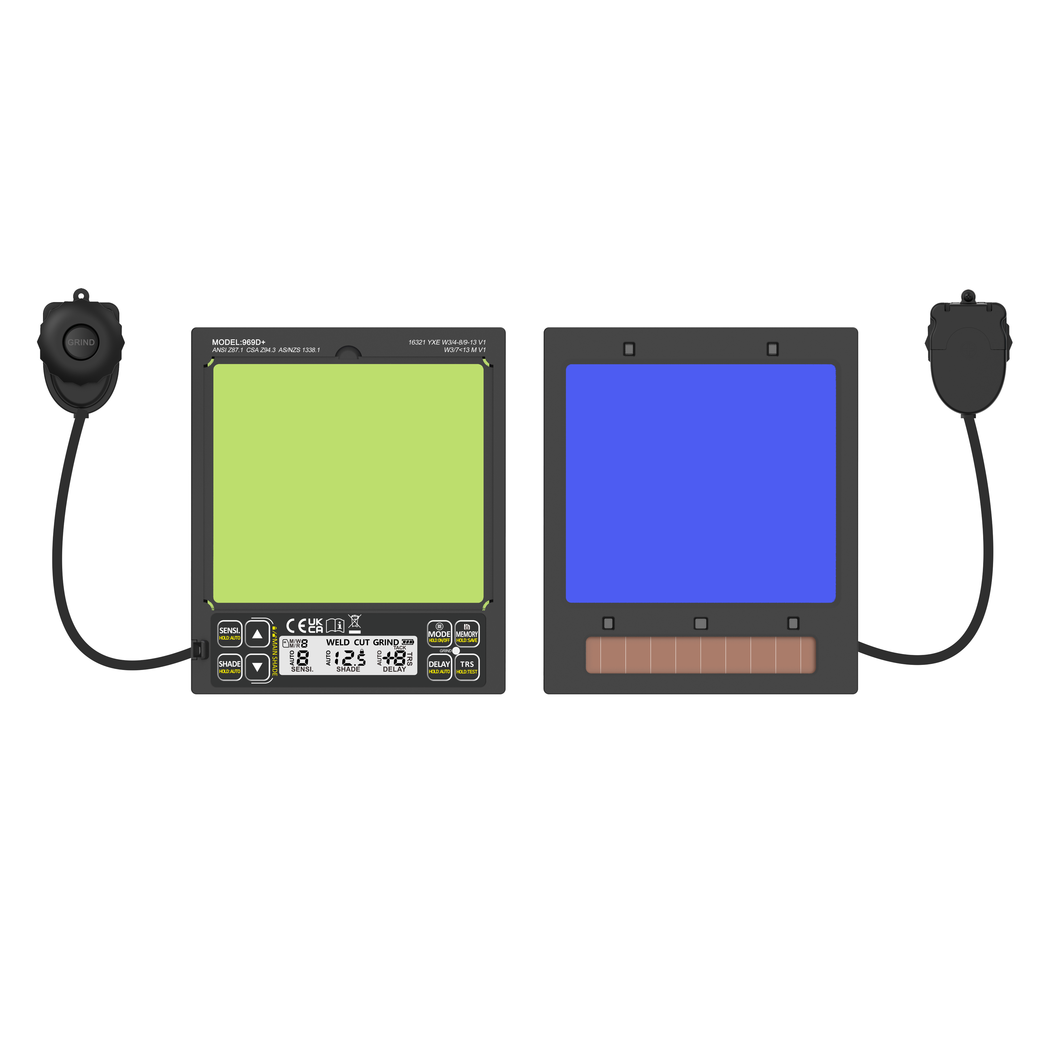 Automātiskais digitālais filtrs metināšanas maskai YXE-959D PRO