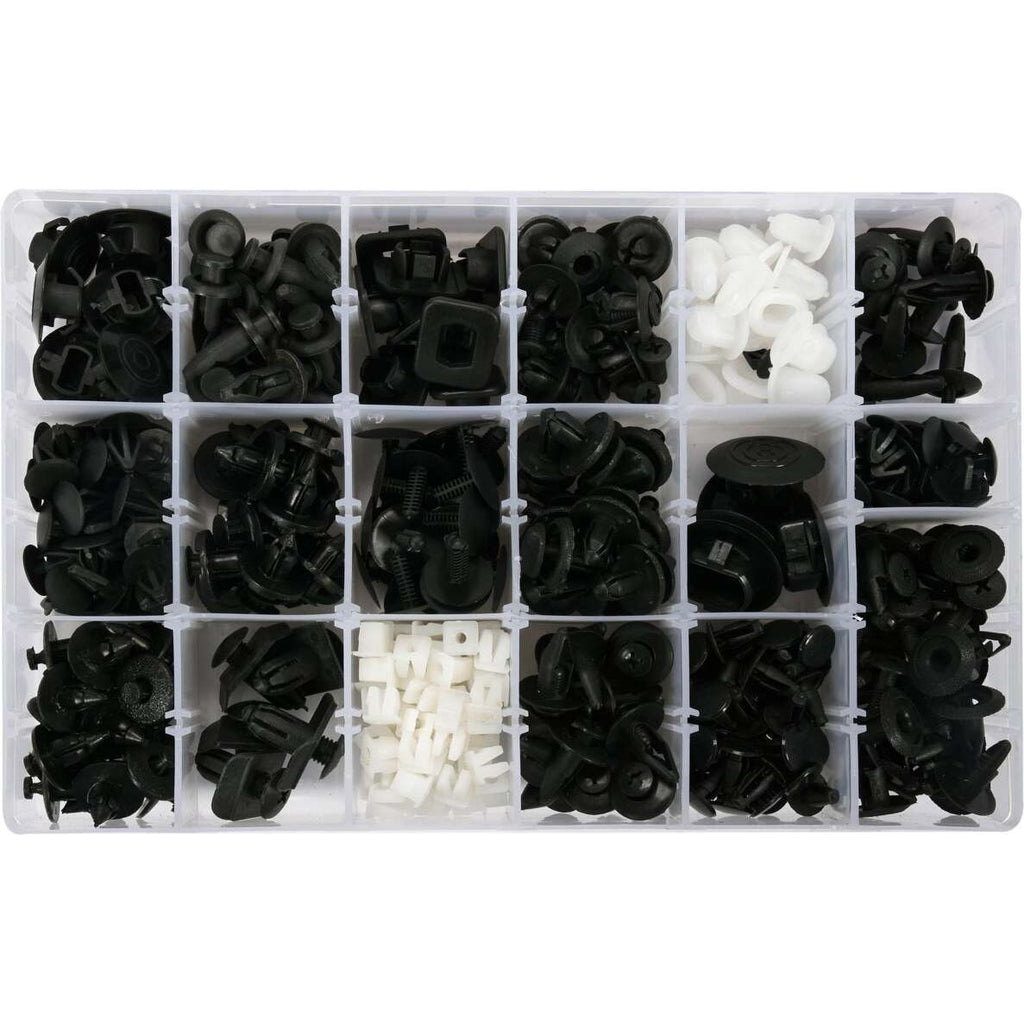 Plastmasas spiedpogas komplekts (408 gab.) Nissan