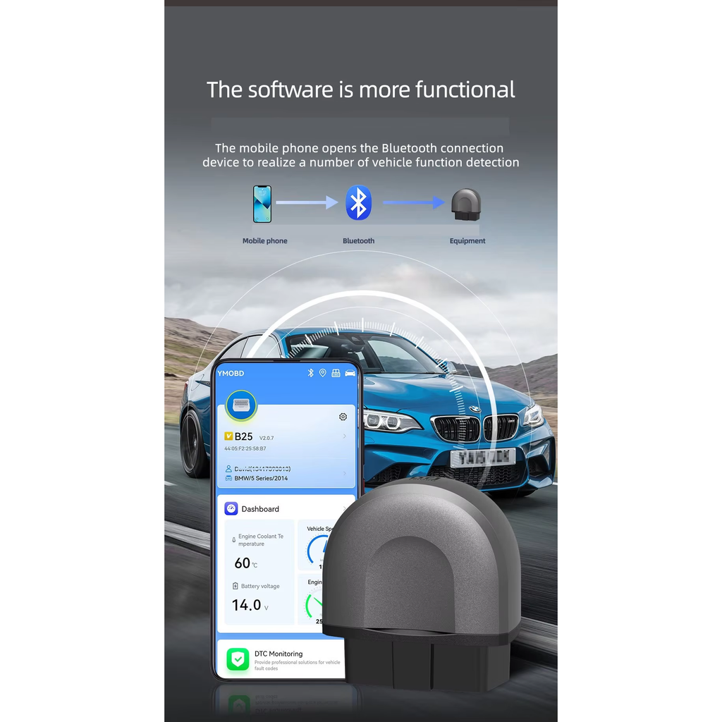 Automašīnas skeneris OBD2 B25