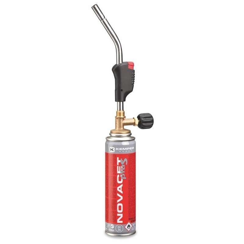 Gāzes lodlampa KEMPER 1300°C 360° ar gāzi 580S MINI 60g